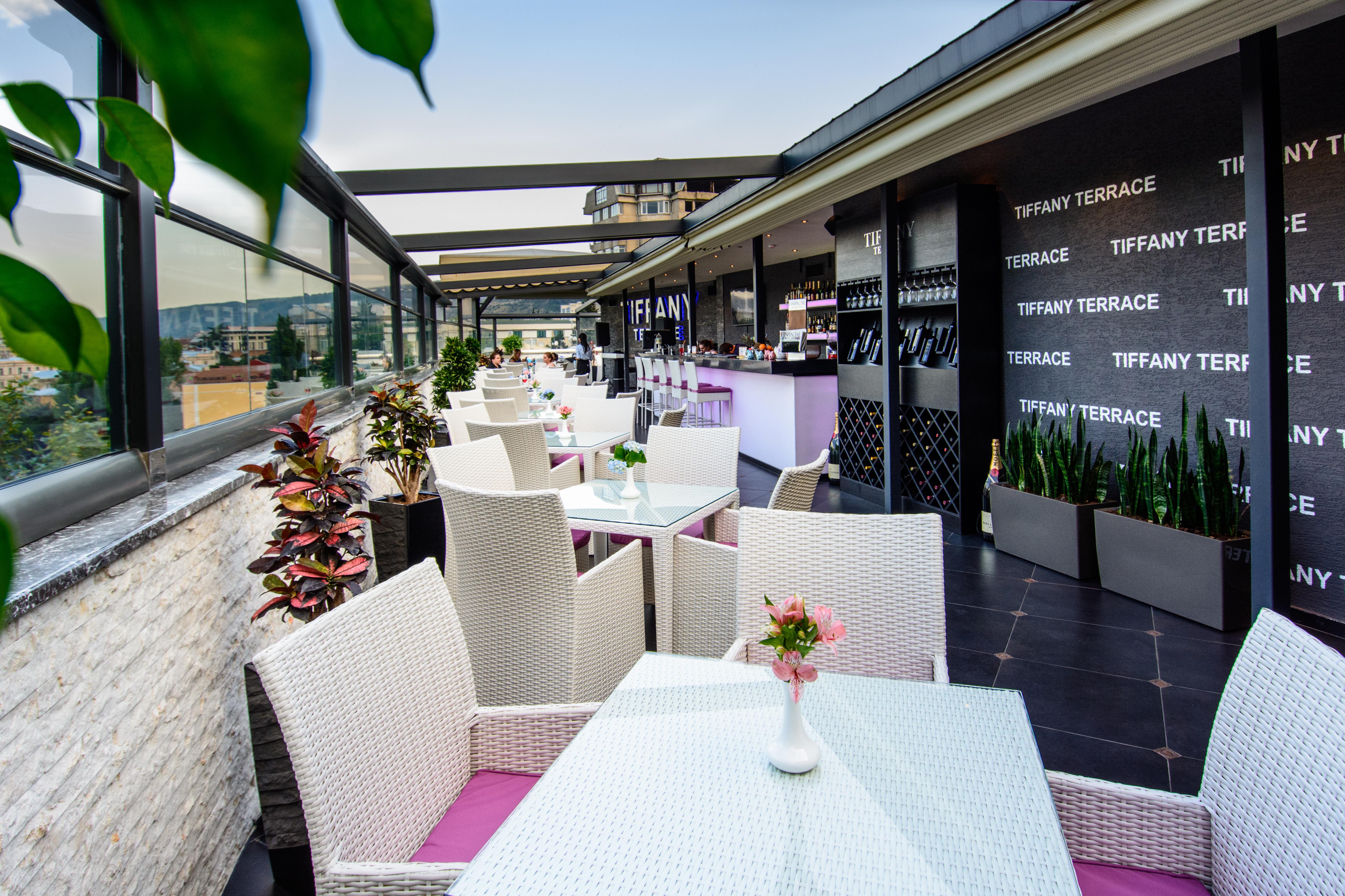 River Side Hotel Tbiliszi Kültér fotó The Terrace